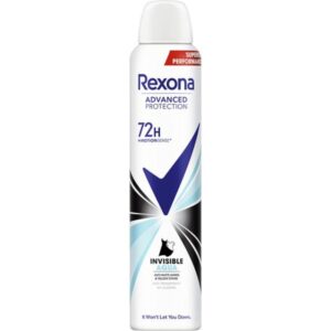 Rexona Desodorante Spray 200ml Invisible Aqua 72h
